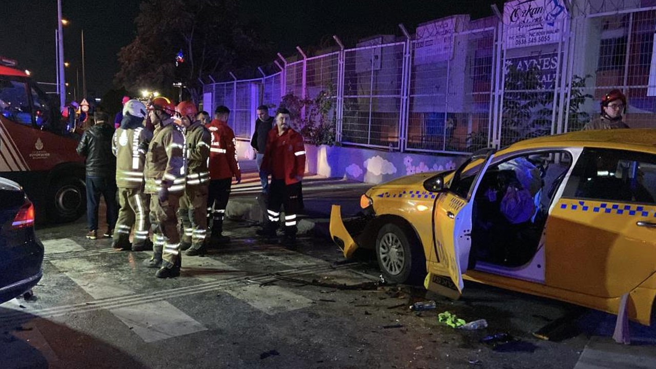 İstanbul'da feci kaza: 10 yaralı
