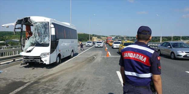 İstanbul'da feci kaza! 12 yaralı
