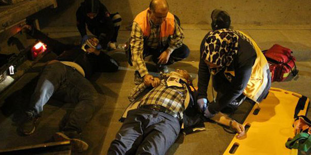 İstanbul'da feci kaza! Bir an olsun elini bırakmadı