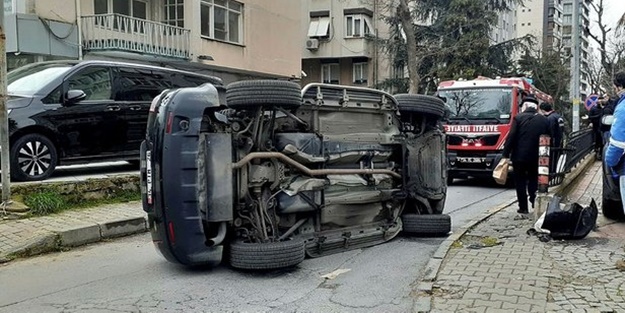 İstanbul'da feci kaza