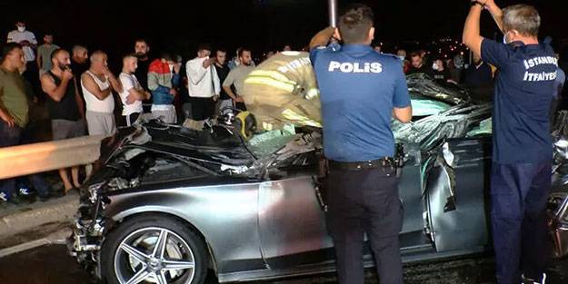 İstanbul'da feci kaza