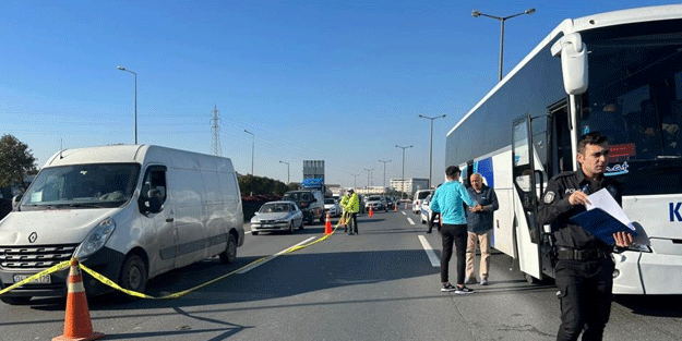 İstanbul'da feci kaza