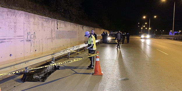 İstanbul'da feci kaza! Motosikletli hayatını kaybetti