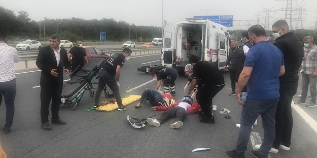 İstanbul'da feci kaza: Yaralılar var