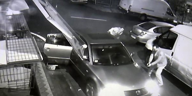 İstanbul'da film sahnelerini aratmayan gasp girişimi