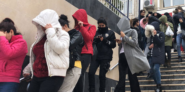 İstanbul'da fuhuş operasyonu! 20 tutuklama