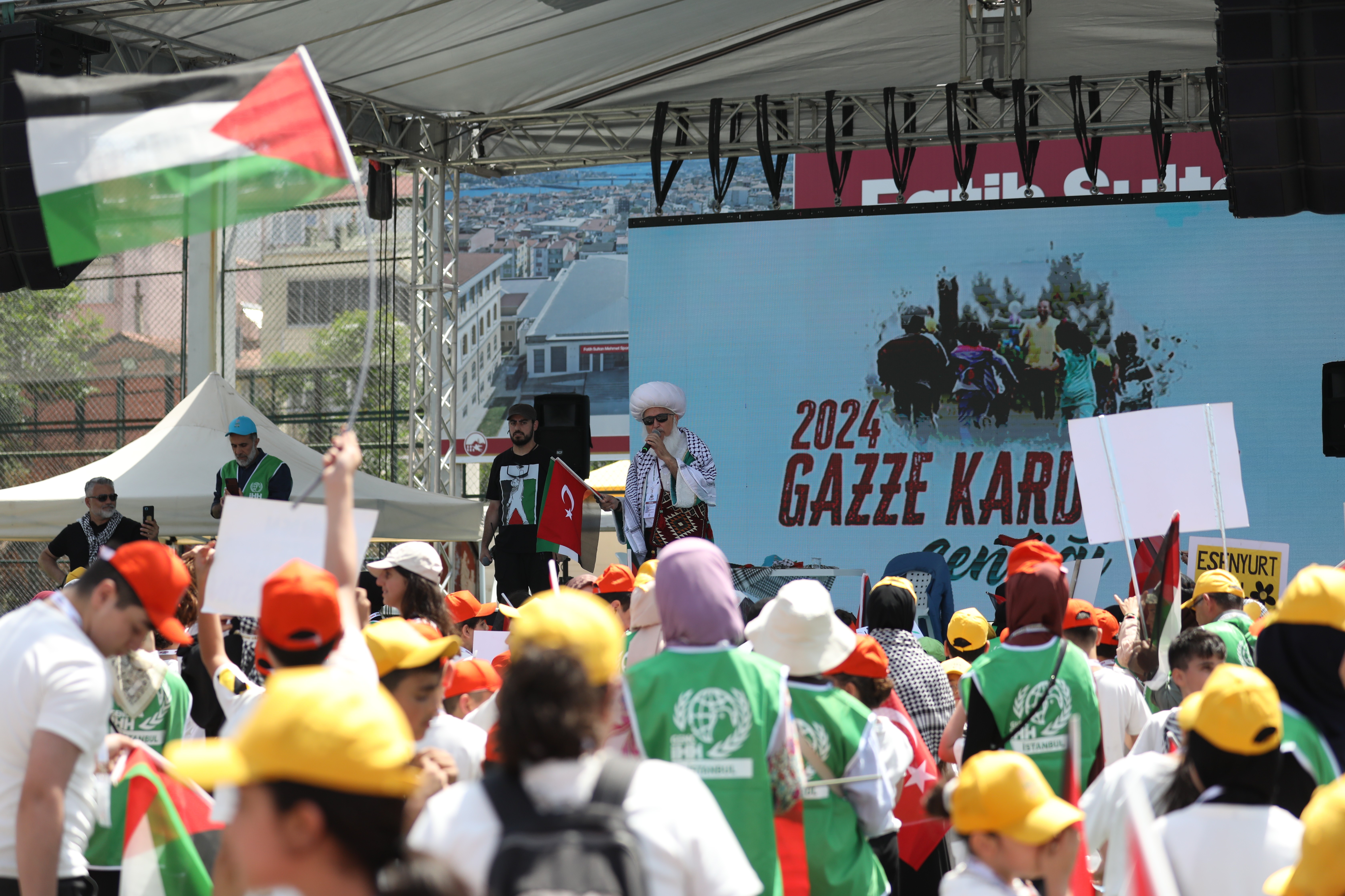 İstanbul’da "Gazze Kardeşlik Şenliği" düzenlendi