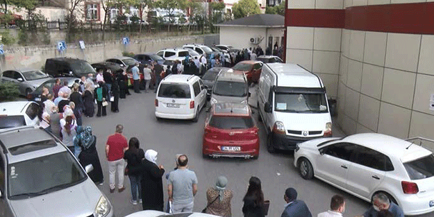 İstanbul'da hastanelerde aşı kuyruğu