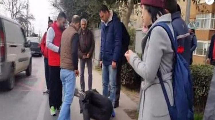 İstanbul'da hırsıza vatandaştan meydan dayağı!