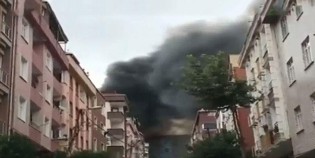İstanbul'da huzurevinde yangın