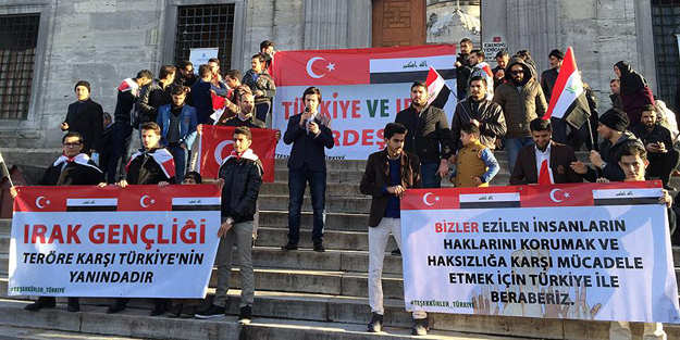 'Irak gençliği teröre karşı Türkiye'nin yanında'