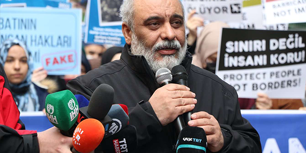İstanbul'da 'Irkçı Yunanistan' protestosu: Bu zulme dur deyin!
