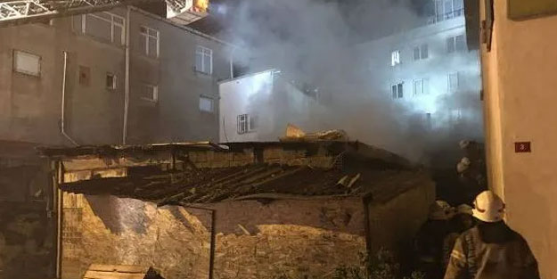 İstanbul'da iş yerinde çıkan yangın söndürüldü