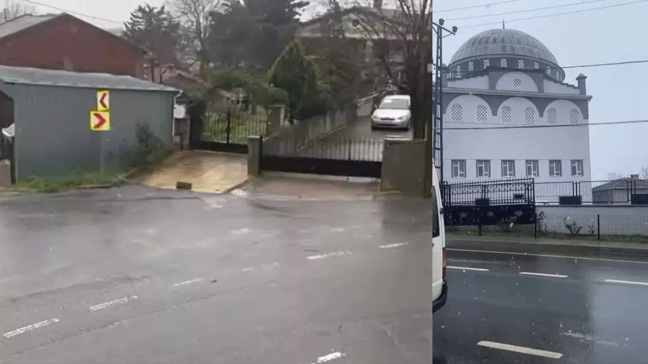 İstanbul'da kar sürprizi