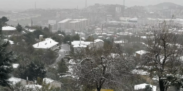 İstanbul'da kar yağışı