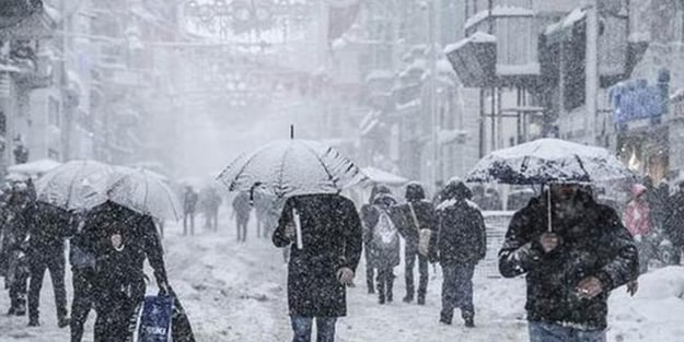 İstanbullular dikkat! Kar yağışı için saat verildi