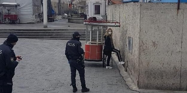 İstanbul'da karantinadan kaçan kadın böyle yakalandı