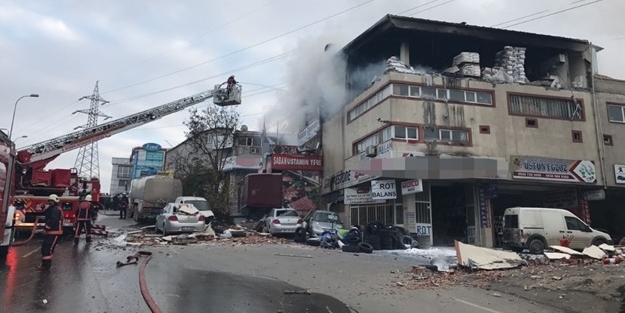 İstanbul'da Sultanbeyli'de kazan patlaması