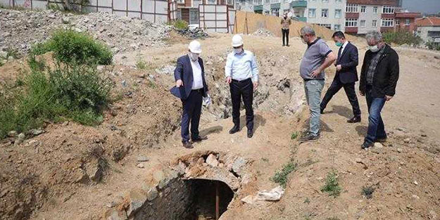 İstanbul’da kentsel dönüşüm çalışmaları sırasında 1500 yıllık su kemeri gün yüzüne çıktı