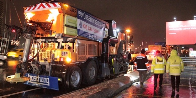İstanbul'da kış alarmı