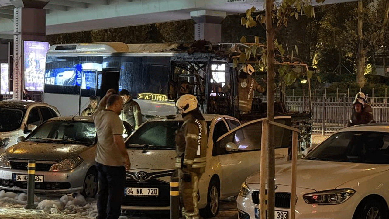 İstanbul'da korku dolu anlar