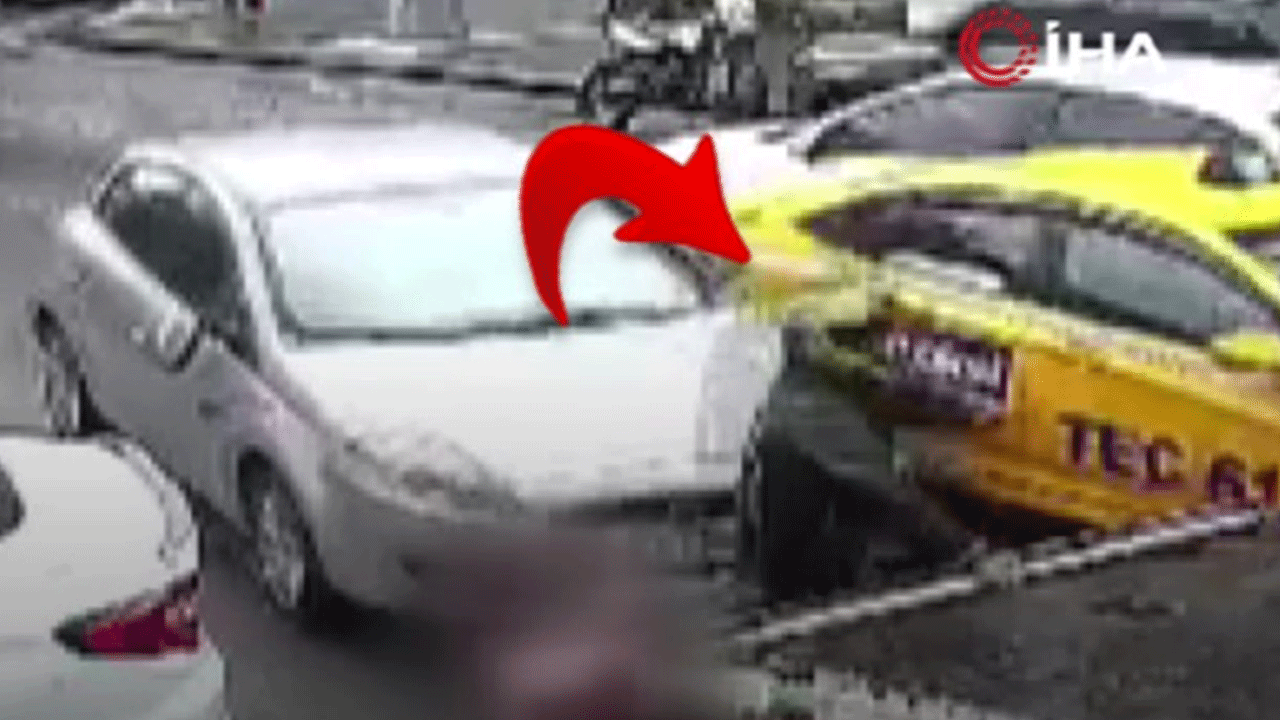 İstanbul'da korkunç anlar: Aynasını kıran motokuryenin üzerine arabasını sürdü!
