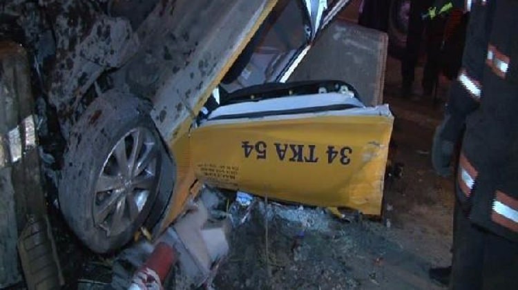 İstanbul'da korkunç kaza!