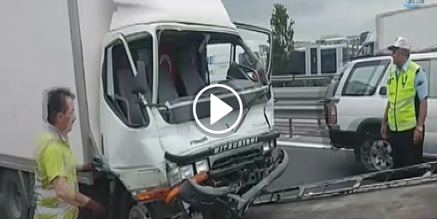 İstanbul'da korkunç kaza!