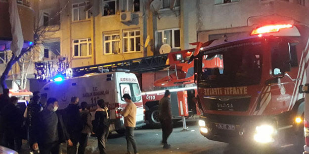 İstanbul'da korkutan yangın: 30 kişi tahliye edildi