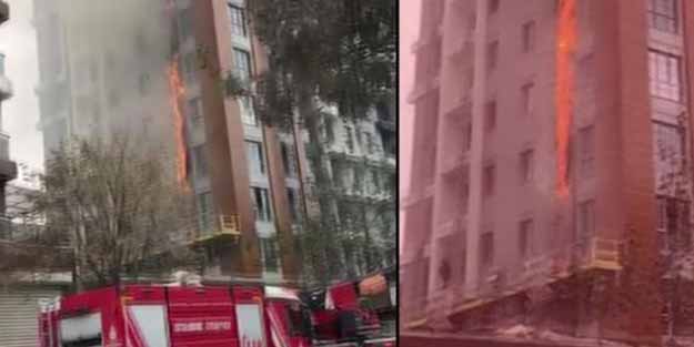 İstanbul'da korkutan yangın!