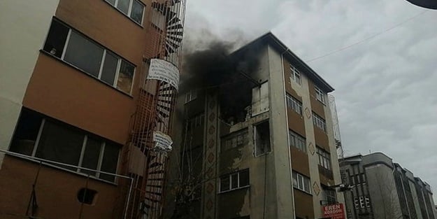 İstanbul'da korkutan yangın