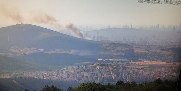 İstanbul'da korkutan yangın