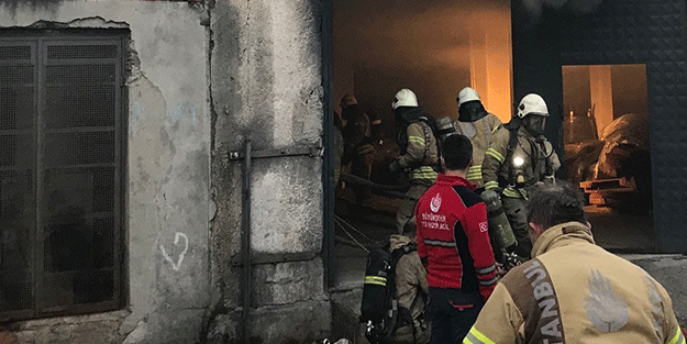 İstanbul'da korkutan yangın