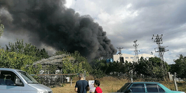 İstanbul'da korkutan yangın