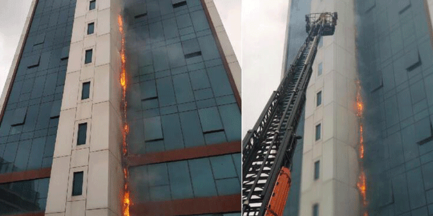 İstanbul'da korkutan yangın