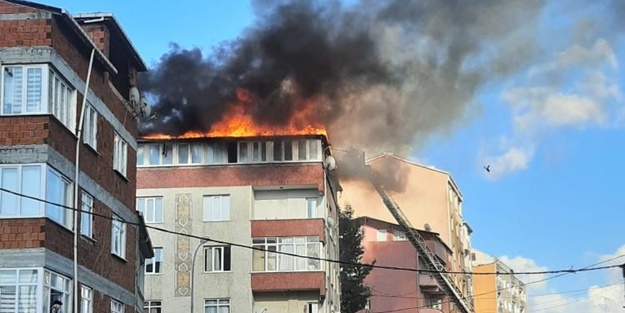İstanbul'da korkutan yangın