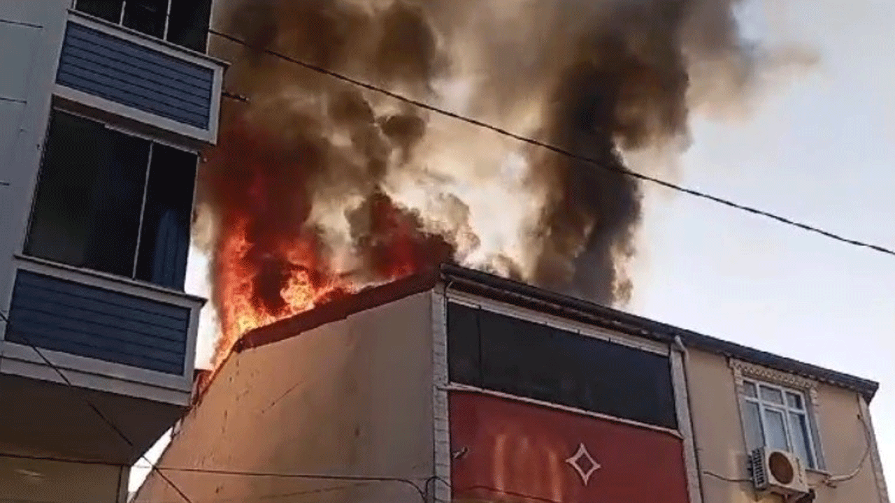 İstanbul'da korkutan yangın