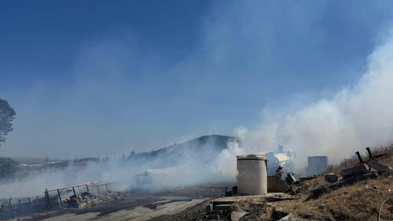 İstanbul’da korkutan yangın!