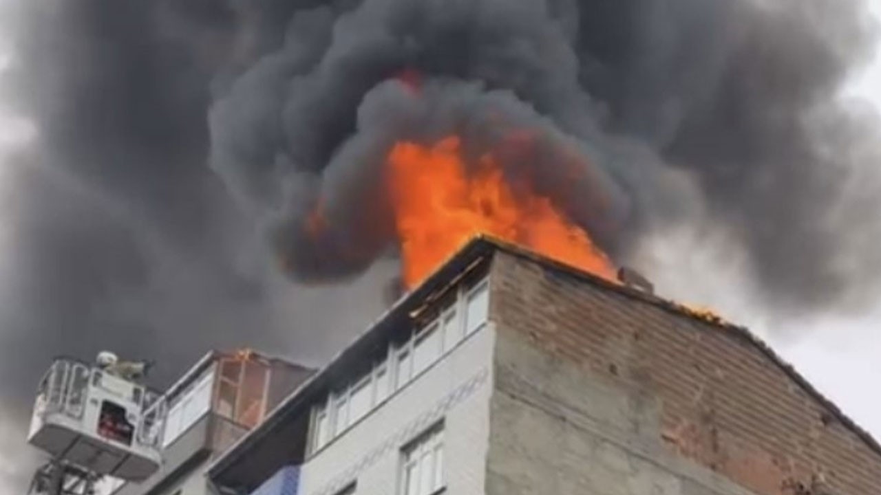 İstanbul'da korkutan yangın