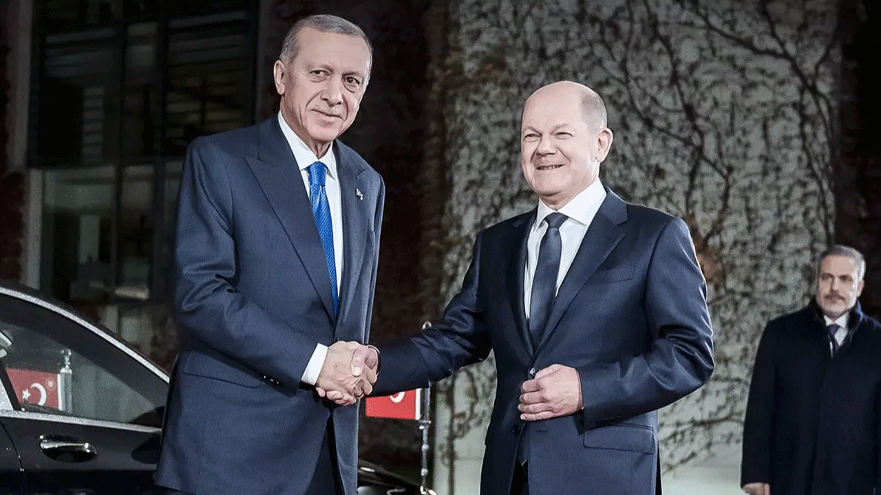 İstanbul'da kritik zirve! Erdoğan ile Scholz'un görüşmesi başladı