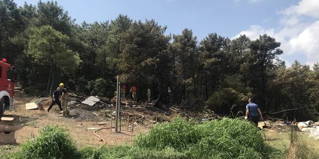 İstanbul'da mesire alanında çıkan yangın söndürüldü