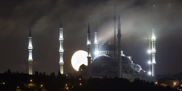 İstanbul'da muhteşem görüntü