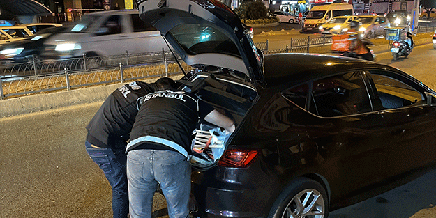 İstanbul'da narkotik uygulaması