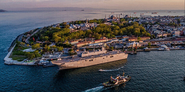 İstanbul'da on binlerce kişi ziyaret etmişti TCG Anadolu’nun gideceği yeni il belli oldu