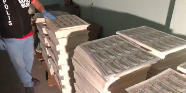 İstanbul'da operasyon! Milyonlarca sahte dolar ele geçirildi