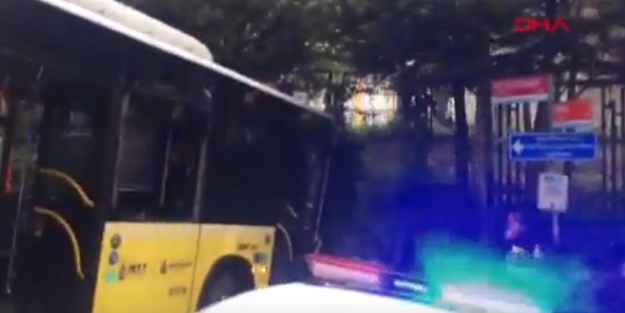 İstanbul'da otobüs kontrolden çıktı! Yaralılar var