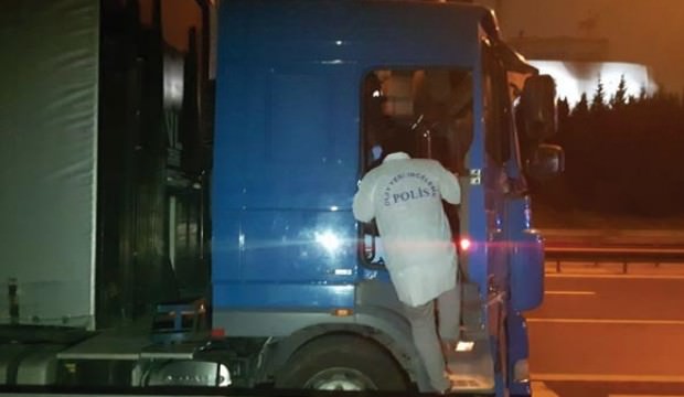 İstanbul'da panik! Tırı gören polisi aradı