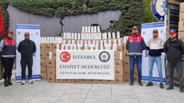 İstanbul'da piyasa değeri 3 milyon liralık sahte deterjan ve ilaç ele geçirildi