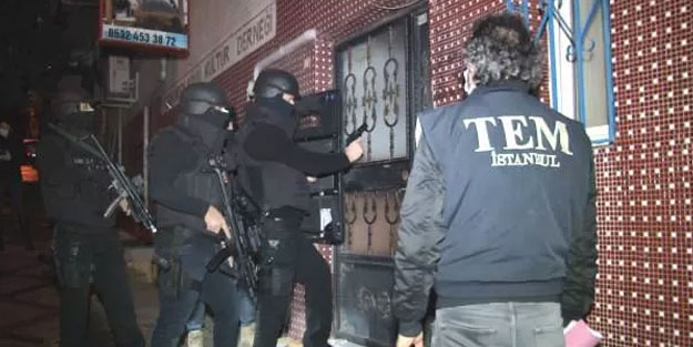 İstanbul’da PKK yapılanmasına operasyon düzenlendi