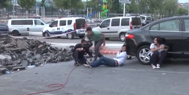 İstanbul'da polise ikinci saldırı - VIDEO